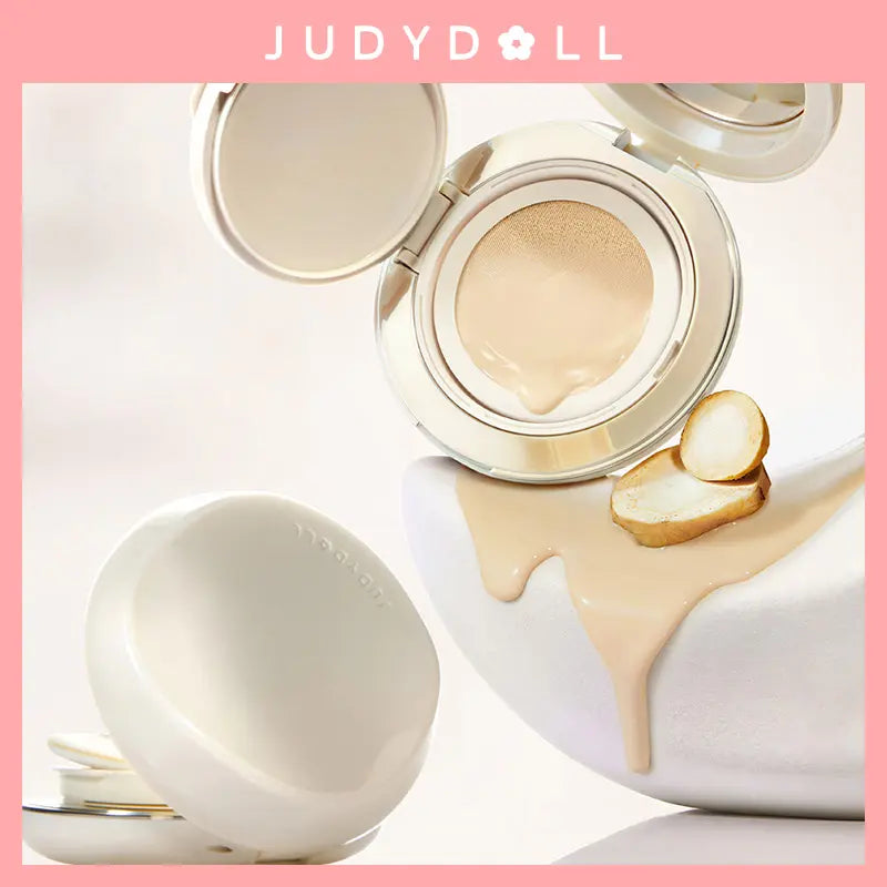 Judydoll Moisturizing Cushion Foundation 14g 橘朵小仙参干皮气垫粉底液粉霜遮瑕保湿不脱妆正品怼脸拍