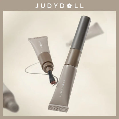 Judydoll 2合1眼線眉膠5g橘朵刀鋒眼眉膏防水汗持久不暈染眼線眉筆二合一自然野生眉