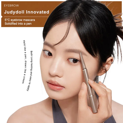 Judydoll Eyebrow Gel Pen Long-Lasting Suitable for newcomers 0.15g 橘朵防水持妆眉膏笔持久不脱色新手自然野生眉砍刀眉笔浅色