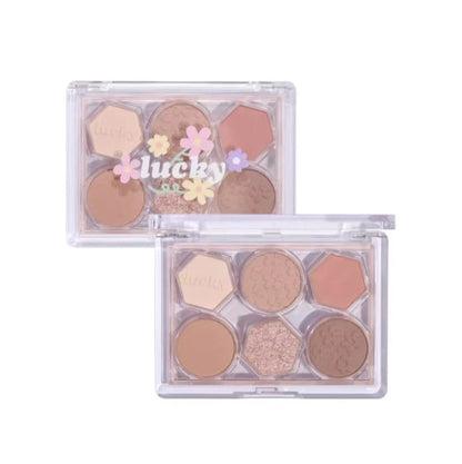 GOGOTALES Springfield Flower Six Color Eyeshadow Palette 8g 戈戈舞春田花意六色眼影盘