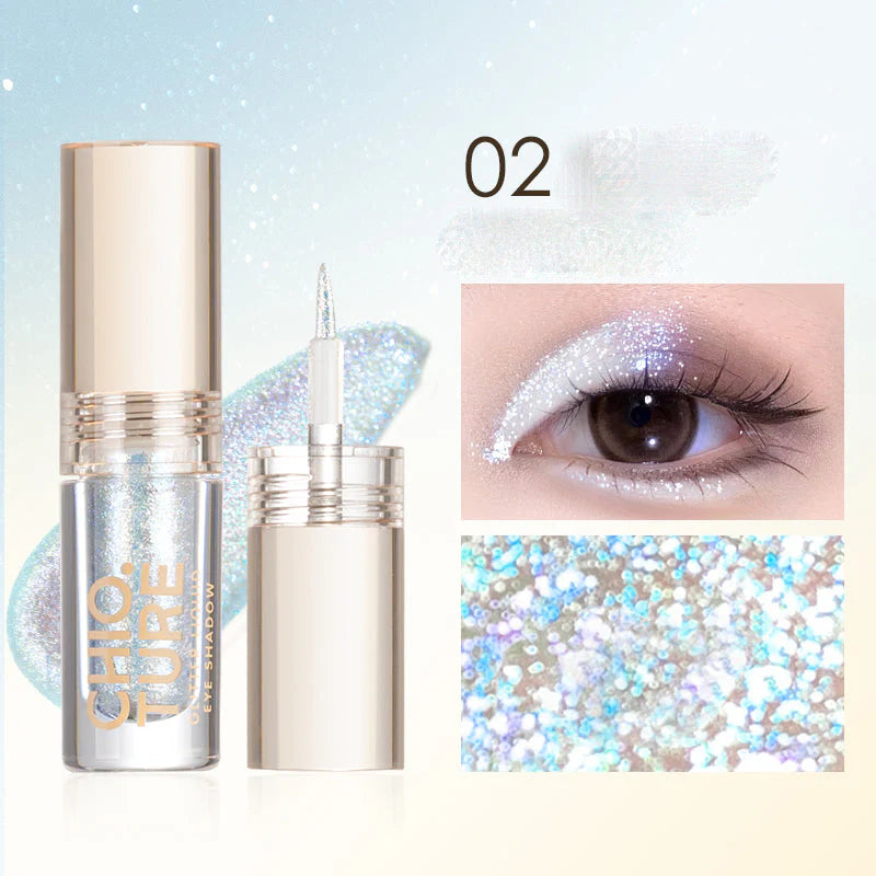 CHIOTURE Glitter Liquid Eyeshadow 1.5g 稚优泉珠光液体眼影