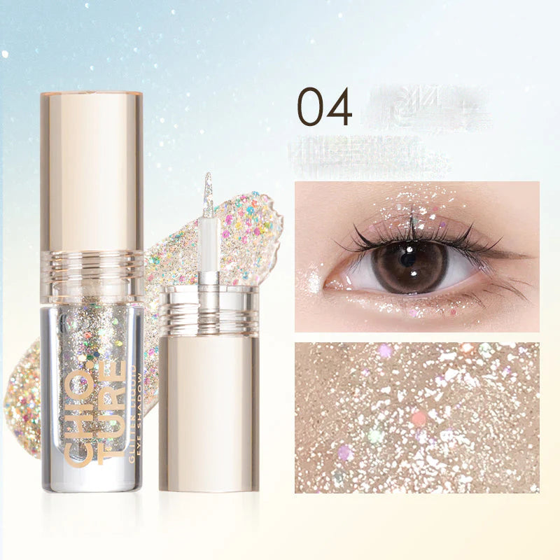 CHIOTURE Glitter Liquid Eyeshadow 1.5g 稚优泉珠光液体眼影