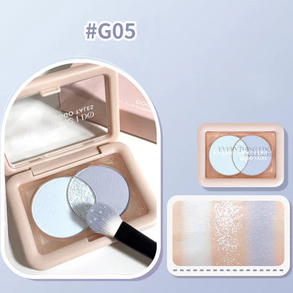 GOGOTALES Glitter Eyeshadow Palette4.5g戈戈舞小方盒眼影盘