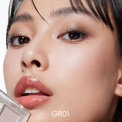 INTO YOU Rotational 4-Color Eyeshadow Palette 3.5g 心慕与你转色四色眼影盘