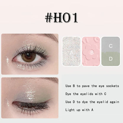 HOLD LIVE Pocket Black Rose Eyeshadow4.8g 候爱口袋秘密眼影盘