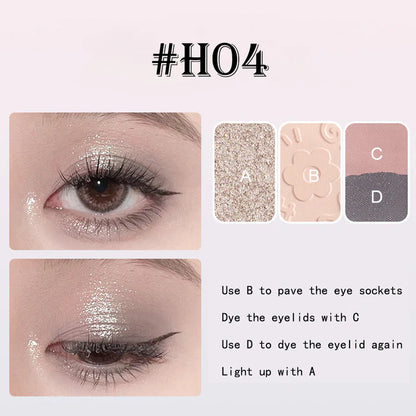 HOLD LIVE Pocket Black Rose Eyeshadow4.8g 候爱口袋秘密眼影盘