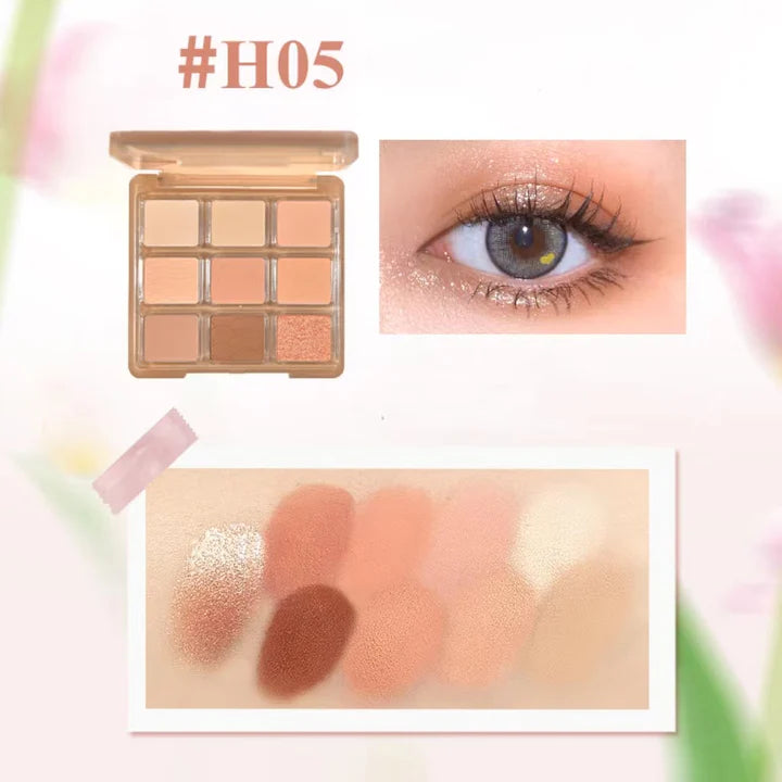 HOLD LIVE Pink Ripple Eyeshadow Palette 13.5g 候爱粉醺波纹眼影盘