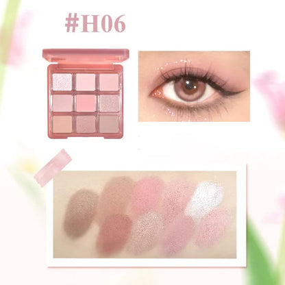 HOLD LIVE Pink Ripple Eyeshadow Palette 13.5g 候爱粉醺波纹眼影盘