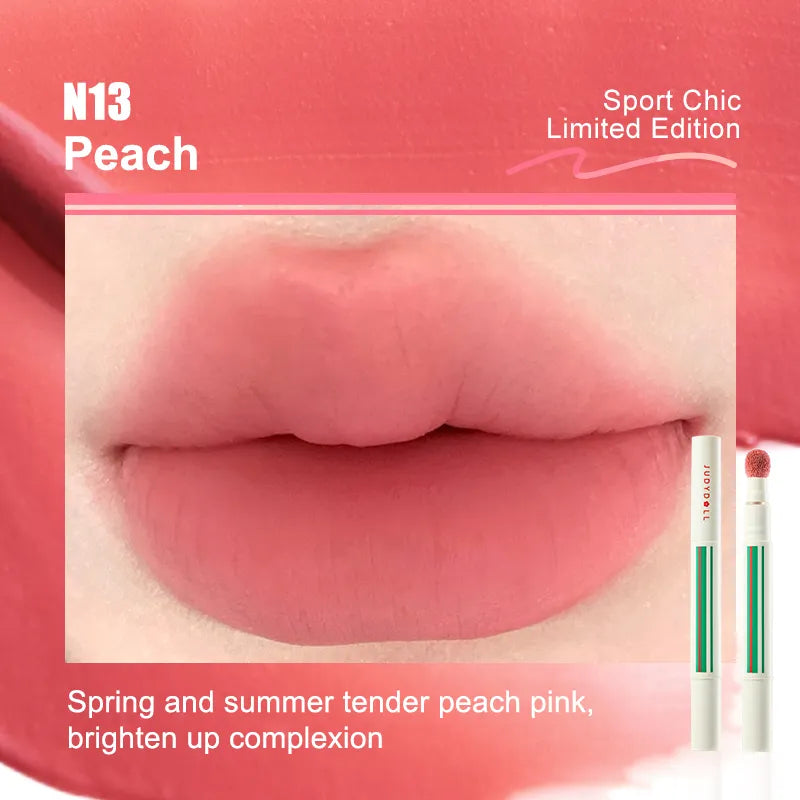 Judydoll Cushion Lip Powder Cream - Sport Chic 1.8g 橘朵唇粉霜氣墊唇霜霧面唇釉口紅唇泥顯白磚紅色運動系列