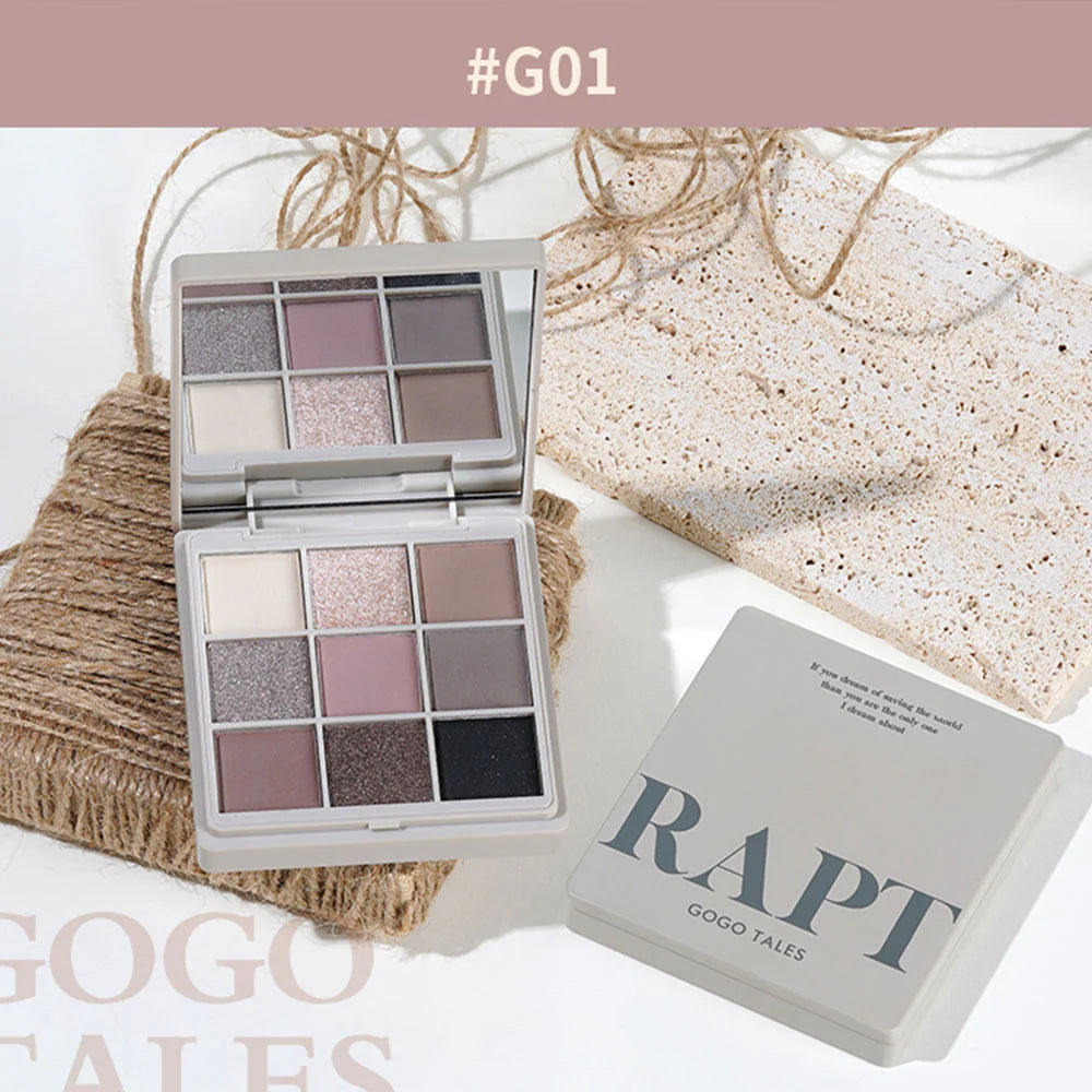 GOGOTALES Pick Up Eyeshadow Palette 11.7g 戈戈舞九色拾物集眼影盘