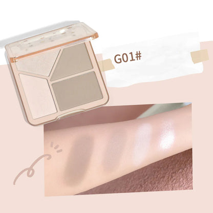 GOGOTALES Highlight Contouring Palette 13.5g 光影无痕高光修容盘