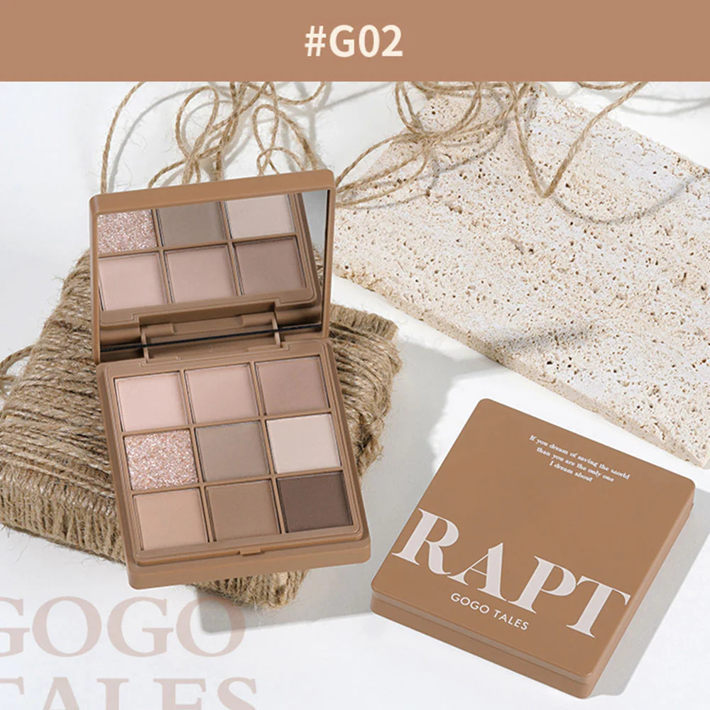 GOGOTALES Pick Up Eyeshadow Palette 11.7g 戈戈舞九色拾物集眼影盘