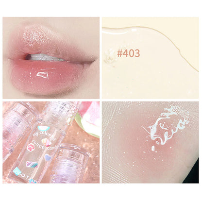 GOGOTALES Sweet Candy Lip Gloss 2.4g 戈戈舞棉花糖护唇油