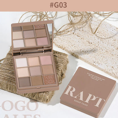 GOGOTALES Pick Up Eyeshadow Palette 11.7g 戈戈舞九色拾物集眼影盘