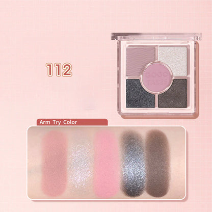 GOGOTALES Pocket Magic Eyeshadow Palette 8.2g 戈戈舞五色口袋魔法眼影盤