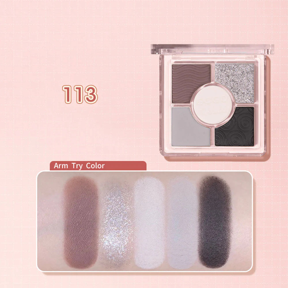 GOGOTALES Pocket Magic Eyeshadow Palette 8.2g 戈戈舞五色口袋魔法眼影盤