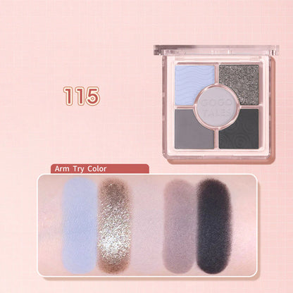 GOGOTALES Pocket Magic Eyeshadow Palette 8.2g 戈戈舞五色口袋魔法眼影盤