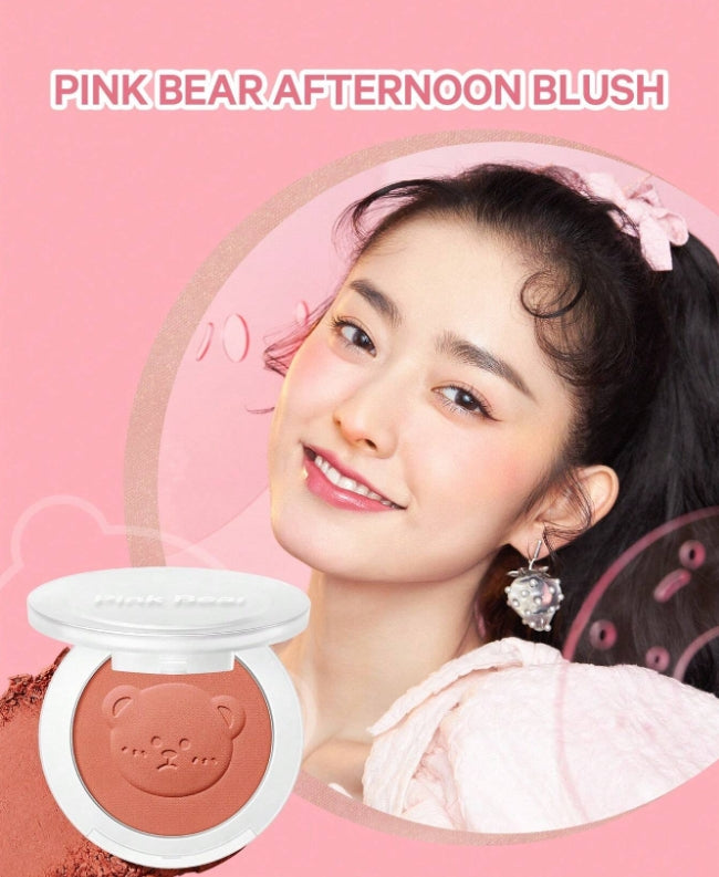 Pink Bear Afternoon Blush 5色腮紅盤 4.6g 皮可熊午後時光腮紅