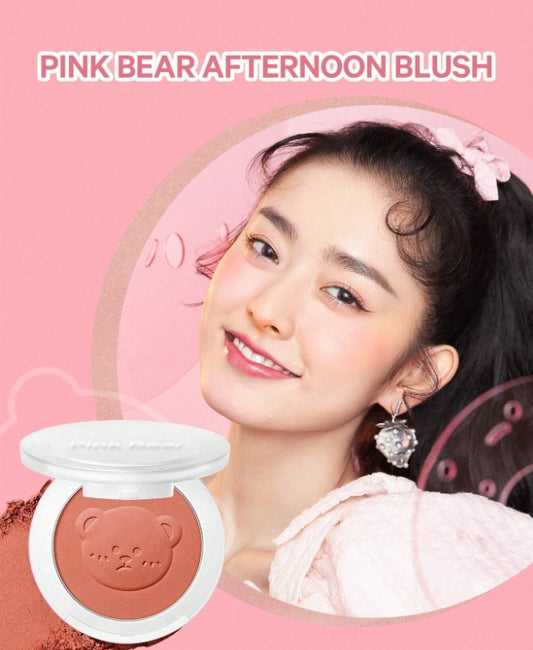 Pink Bear Afternoon Blush 5-Color Blush Palette 4.6g 皮可熊午后时光腮红