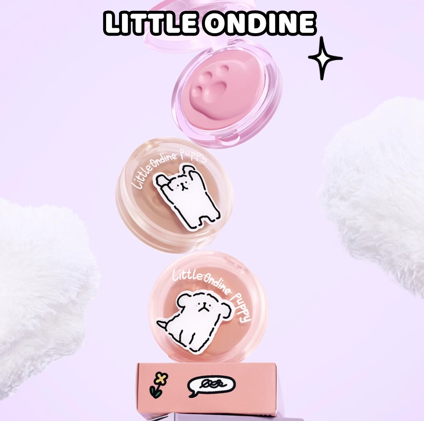 LITTLE ONDINE Heartbeat Blush Cream 5.5g 小奥汀线条小狗怦怦腮红联名限定