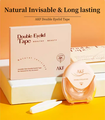 AKF Natural Invisable Double Eyelid Tape Waterroof 120 pieces AKF自然隐形双眼皮贴