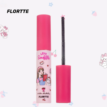 Flortte Mikko No Curling Mascara Remover Flt069 4ml 花洛莉亚卸睫毛膏除液MIKKO联名落利亚打底膏卸妆水女正品