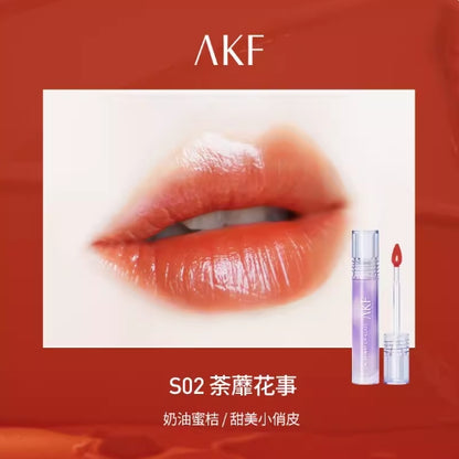 AKF Shinny Lip Glaze 3g AKF镜面琉光水唇釉